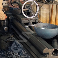 焊接球半球打坡口