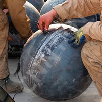 焊接球焊缝检测